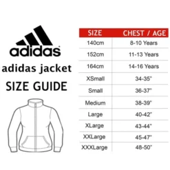 Adidas Tracksuit Jacket - Junior -Boxing Equipment Store adi2730