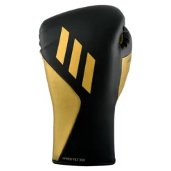 Adidas TILT 350 Pro Boxing Gloves - Lace -Boxing Equipment Store adispd350tg black gold 01