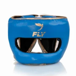 Fly Superbar X Headguard -Boxing Equipment Store blue gold superbar