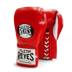 Cleto Reyes 'Safetec' Pro Fight Boxing Glove -Boxing Equipment Store cleto safe tec red