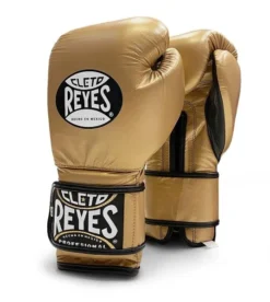Cleto Reyes Velcro Sparring Boxing Gloves -Boxing Equipment Store cleto velcro gold 4