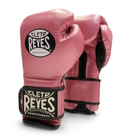 Cleto Reyes Velcro Sparring Boxing Gloves -Boxing Equipment Store cleto velcro pink