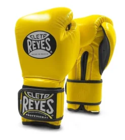 Cleto Reyes Velcro Sparring Boxing Gloves -Boxing Equipment Store cleto velcro yellow 4
