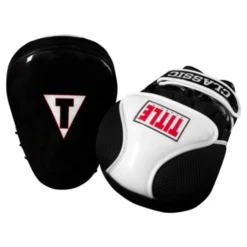 TITLE Classic Pro-Style Trainer's Mitts -Boxing Equipment Store cpstm 4
