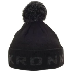 Kronk Detroit Knitted Bobble Hat -Boxing Equipment Store detroit beanie black 1