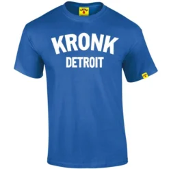 Kronk Detroit Tee -Boxing Equipment Store detroit tee blue
