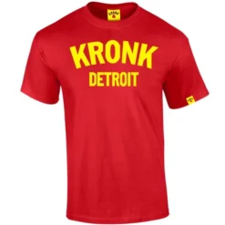 Kronk Detroit Tee -Boxing Equipment Store detroit tee red