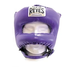 Cleto Reyes Pointed Nylon Bar Headguard -Boxing Equipment Store e388u purplefront 1 1
