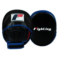 Fighting Freedom Leather Focus Mitts -Boxing Equipment Store flfm2 bk 1 1 1