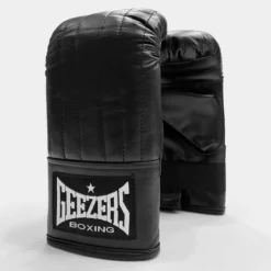 Geezers Pro Classic Leather Bag Mitt - Black