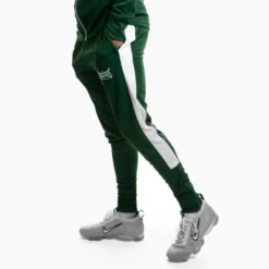 Geezers Poly Tracksuit Pants -Boxing Equipment Store g2902 green white 1