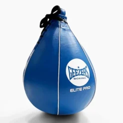 Geezers Elite Pro Leather Speedball -Boxing Equipment Store g3043 blue