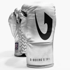 G-Boxing X 1V1 Professional Fight Gloves -Boxing Equipment Store gb120 silver 1 2