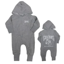 Geezers Back Logo Baby Coverall - Grey