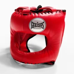 Geezers Elite Pro Bar Faced Headguard -Boxing Equipment Store geezers elite pro barfaced headguard spark red