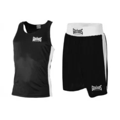 Geezers Amateur Boxing Shorts & Vest Set -Boxing Equipment Store geezersamateursetblack 8