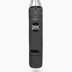 Geezers Elite Pro Gel Punchbag - 5ft -Boxing Equipment Store gep3001 grey