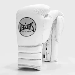 Geezers Halo Training/Sparring Boxing Gloves - Lace -Boxing Equipment Store halo live images lace white 1