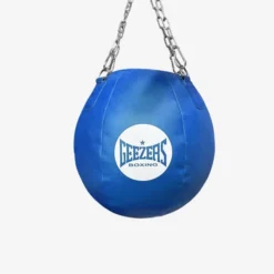 Geezers Elite Pro Leather Headshot Wrecking Ball 5 Geezers Elite Pro Leather Headshot Wrecking Ball -Boxing Equipment Store headshot wrecking blue
