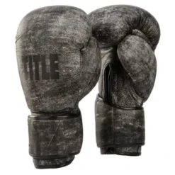 TITLE Distressed Glory Training Gloves - Grey