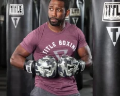 TITLE Boxing Infused Foam Camo Bag Gloves -Boxing Equipment Store ifcbg arcticcamo