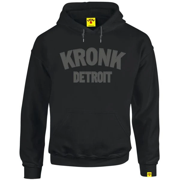 Kronk Detroit Applique Hoodie 1 Kronk Detroit Applique Hoodie