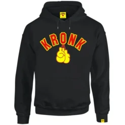 Kronk Gloves Applique Hoodie -Boxing Equipment Store kronk gloves hoodie black 1