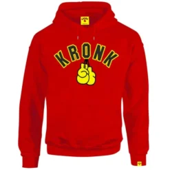 Kronk Gloves Applique Hoodie -Boxing Equipment Store kronk gloves hoodie red 1