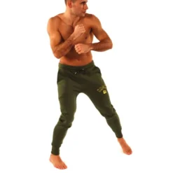 Kronk Gloves Applique Joggers -Boxing Equipment Store kronk gloves joggers khaki 1