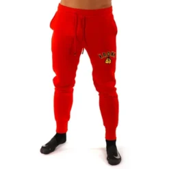 Kronk Gloves Applique Joggers -Boxing Equipment Store kronk gloves joggers red 1