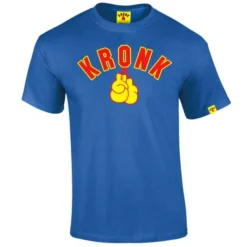 Kronk Gloves Tee -Boxing Equipment Store kronk t shirt blue