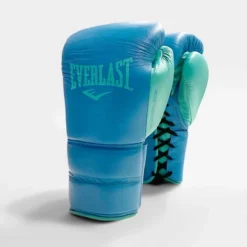 Everlast Powerlock2 Pro Training Boxing Gloves - Lace -Boxing Equipment Store lace blue 1 1