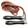 Ringside Leather Skipping Rope - Black Handle