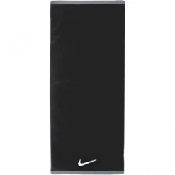 Nike Fundamental Towel - Black -Boxing Equipment Store nike fundamental towel geezers boxing1 2
