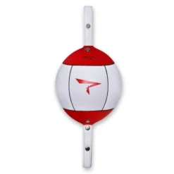 Phenom Boxing DB-1 Double End Rebound Bag - White/Red (7") -Boxing Equipment Store phenom boxing db 1 double end bag white 2