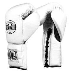 Pro Mex Pro Boxing Gloves V3.0 - Lace -Boxing Equipment Store pmtgl3 wh bk 01 3
