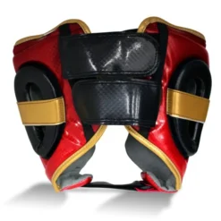 Ringside Pro Fitness Headguard -Boxing Equipment Store pro fitness metallic head red back