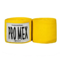 Pro Mex Official Mexican Style 140" Hand Wraps 2.0 -Boxing Equipment Store promex 140 wraps yellow 1