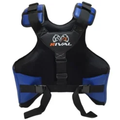 Rival Body Protector - THE SHIELD 11 Rival Body Protector - THE SHIELD -Boxing Equipment Store rbp one blue back large geezers boxing 1