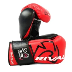 Rival RFX Guerrero Bag Boxing Glove With Velcro Strap - HDE -Boxing Equipment Store rfxgv hdef red black 2