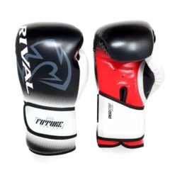 Rival RS-FTR Future Junior Sparring Gloves - Black/White/Red 5 Rival RS-FTR Future Junior Sparring Gloves - Black/White/Red -Boxing Equipment Store rs ftr 3
