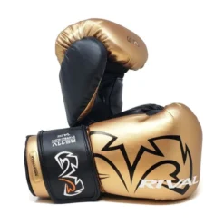 Rival RS11V-Evolution Velcro Sparring Boxing Gloves -Boxing Equipment Store rv137 gold 2