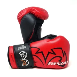Rival RS11V-Evolution Velcro Sparring Boxing Gloves -Boxing Equipment Store rv137 red 2