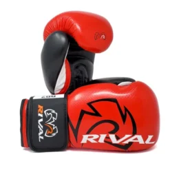 Rival RB-7 Fitness Bag Boxing Gloves 12 Rival RB-7 Fitness Bag Boxing Gloves -Boxing Equipment Store rv155 red a