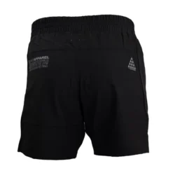 Ringside Training Short - Black -Boxing Equipment Store short back