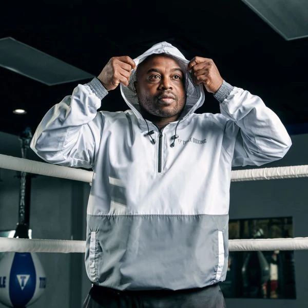 TITLE Boxing Two Tone Wind Jacket 6 TITLE Boxing Two Tone Wind Jacket - Image 6