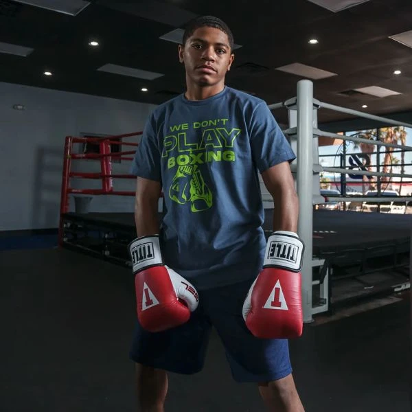 TITLE Boxing We Don't Play T-Shirt 3 TITLE Boxing We Don't Play T-Shirt - Image 3