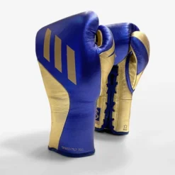Adidas TILT 750 Pro Fight Boxing Gloves -Boxing Equipment Store tilt blue gold