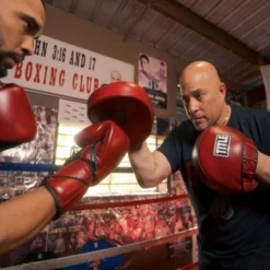 TITLE Boxing Blood Red Leather Punch Mitts -Boxing Equipment Store title boxing blood red leather punch mitts 4