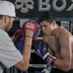 TITLE Boxing Speed Mitt -Boxing Equipment Store title boxing speed mitt black red blue 4